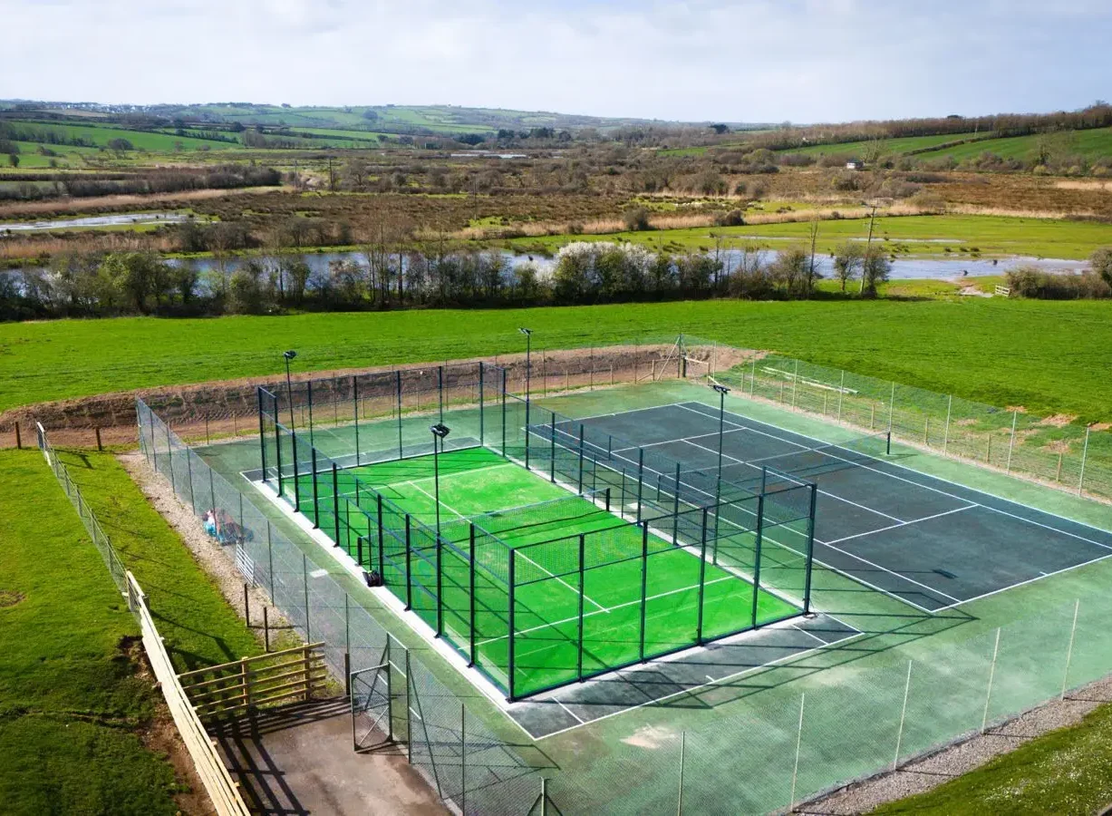 classic type padel court – supply & installation