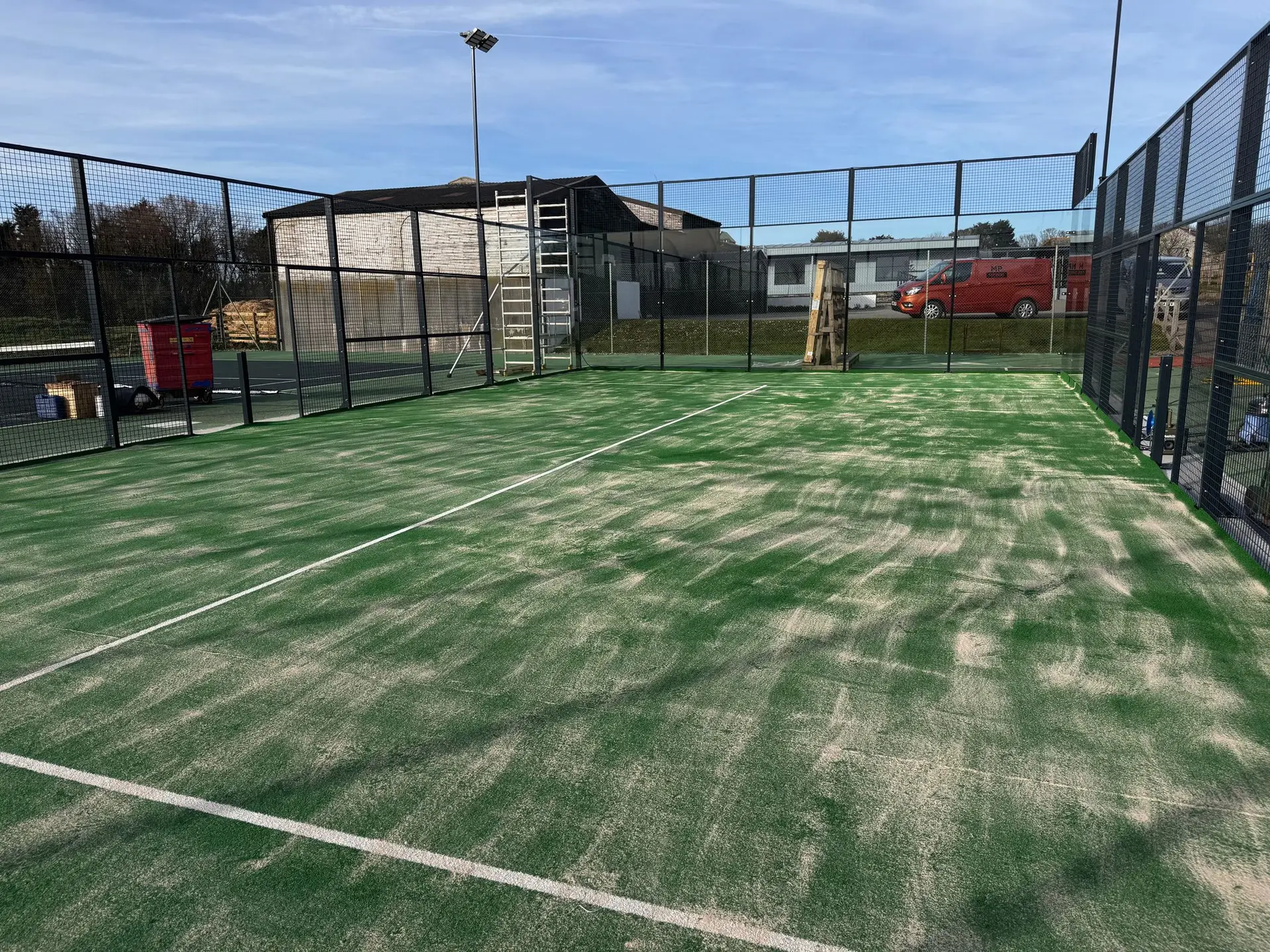 classic type padel court – supply & installation