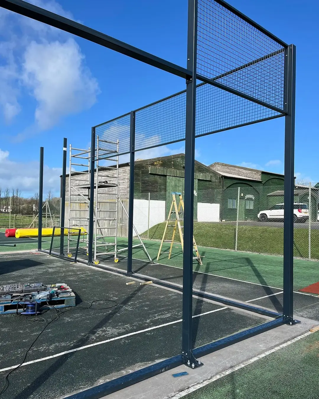 classic type padel court – supply & installation